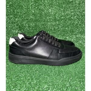 Cole Haan Grand Crosscourt Black Leather Perforated Sneaker Men Size 11.5 C33989